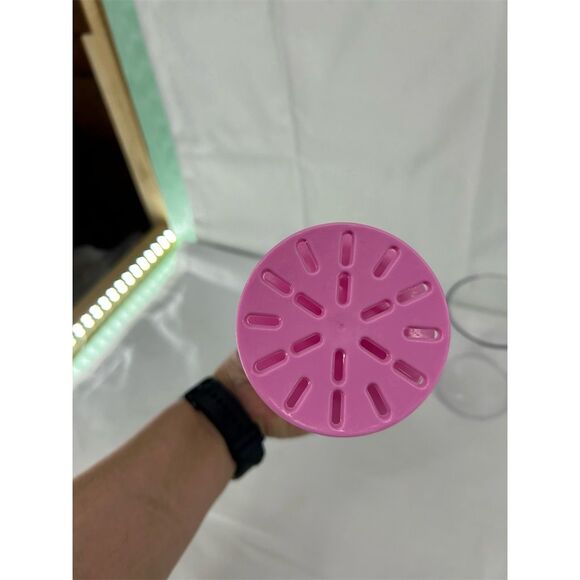 Pampered Chef Pink Whipped Cream Maker Manual DIY Dispenser - Picture 3 of 13